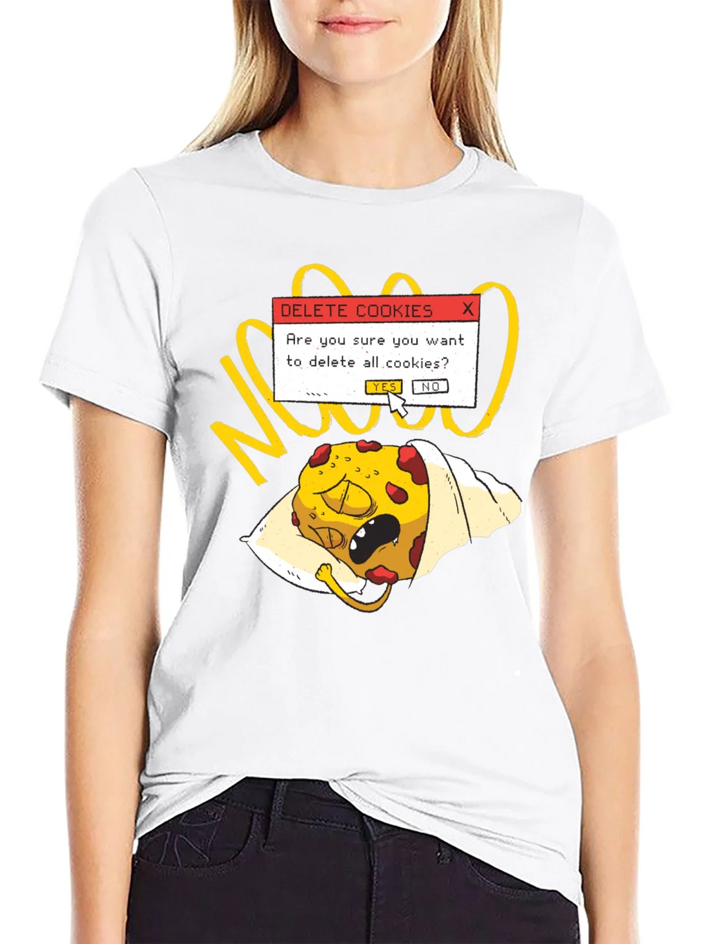 Delete Cookies T-Shirt - Funny Geek Tee product image 6
