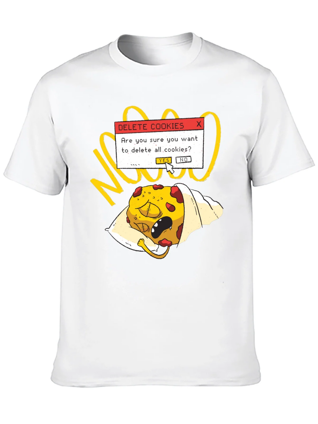 Delete Cookies T-Shirt - Funny Geek Tee product image 7