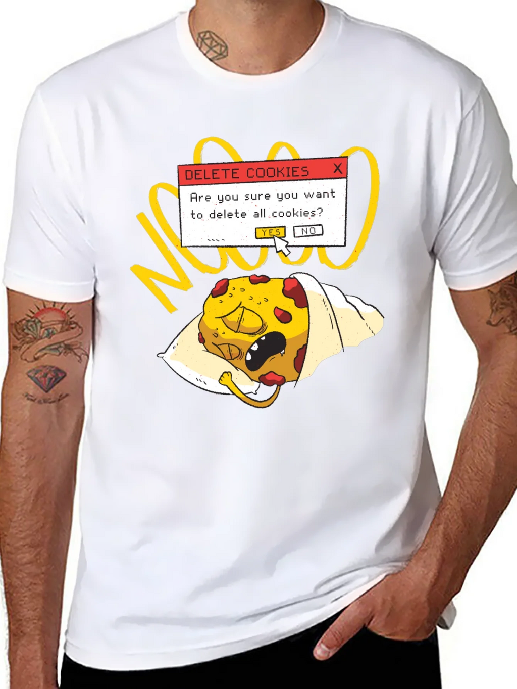 Delete Cookies T-Shirt - Funny Geek Tee product image 5