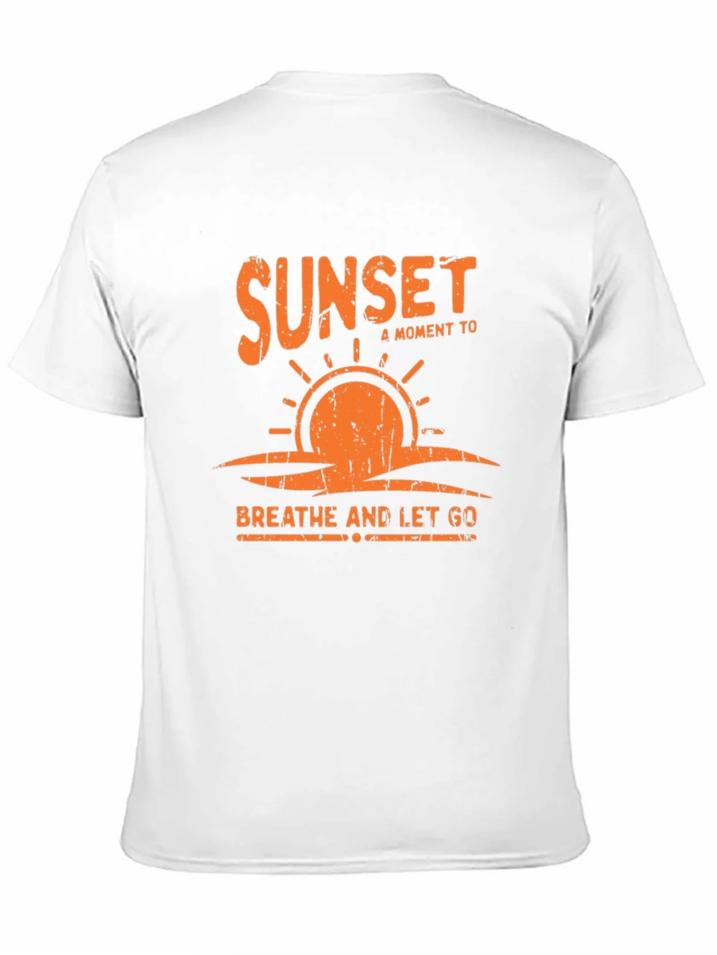 Sunset Breathe & Let Go Graphic Tee - Relaxed Fit product image 10