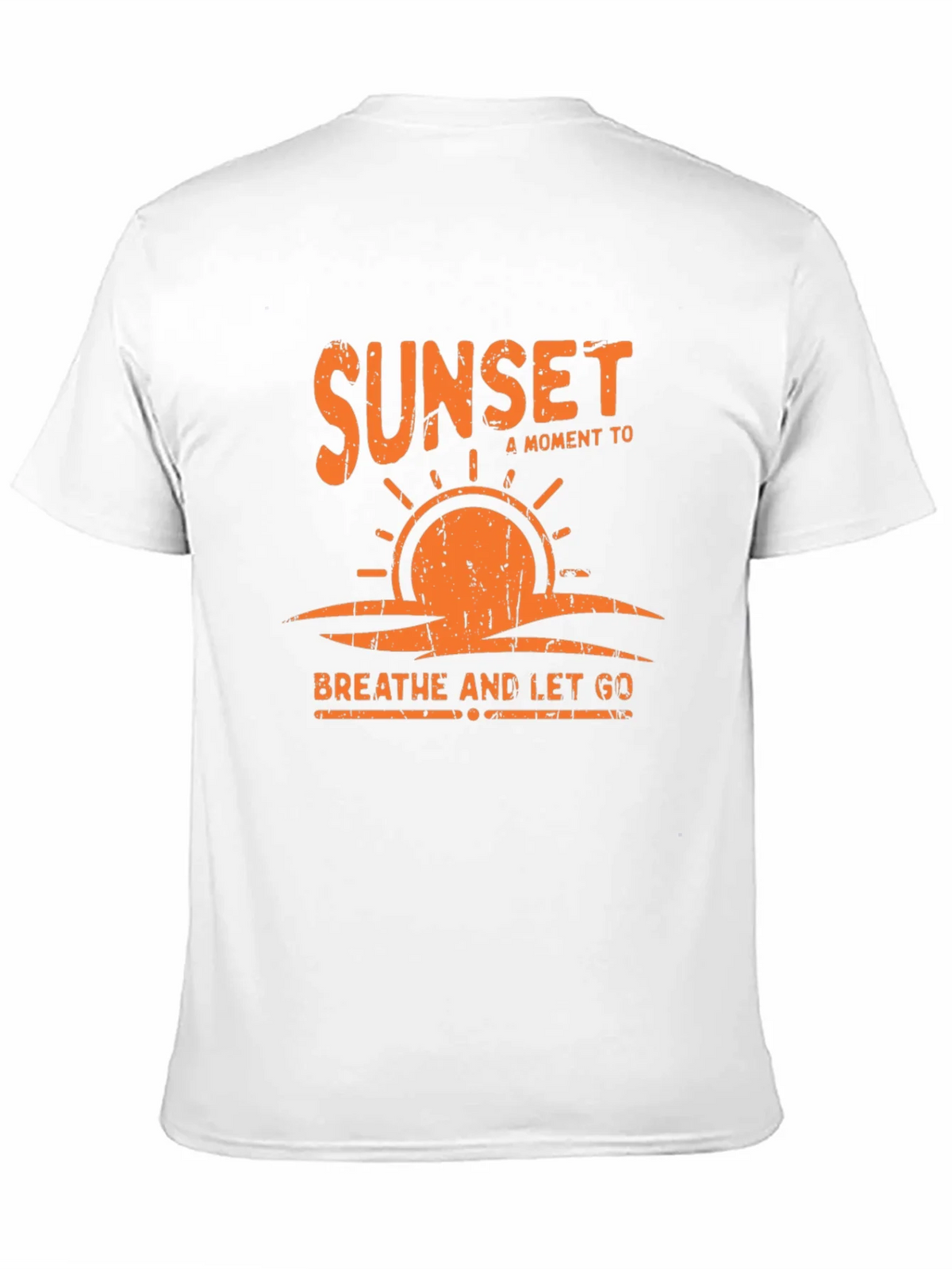 Sunset Breathe & Let Go Graphic Tee - Relaxed Fit product image 10