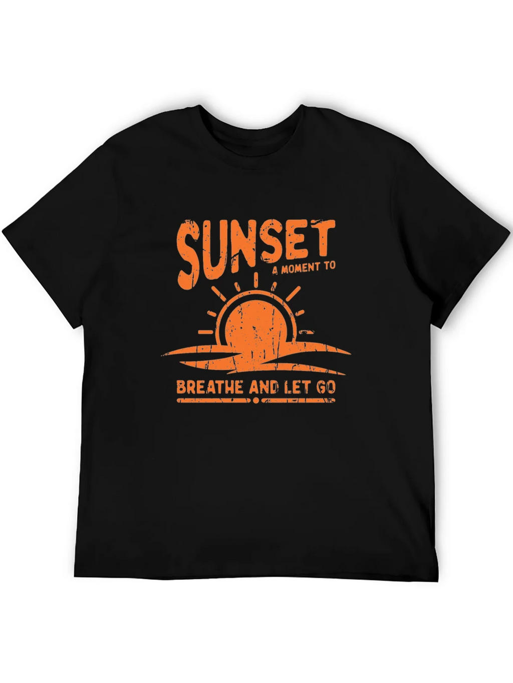 Sunset Breathe & Let Go Graphic Tee - Relaxed Fit product image 5