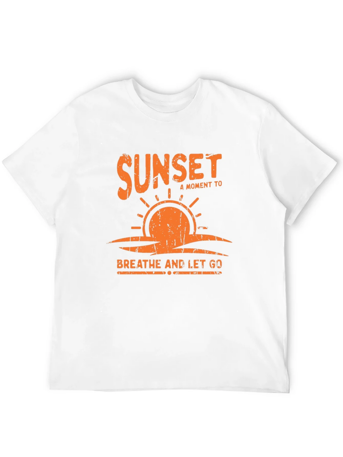 Sunset Breathe & Let Go Graphic Tee - Relaxed Fit product image 11