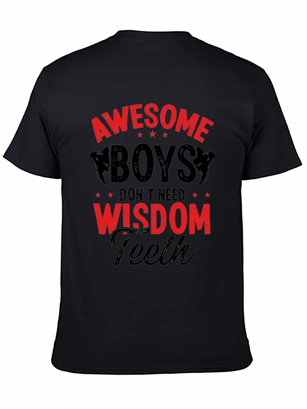 Awesome Boys Wisdom Teeth Graphic T-Shirt product image 4