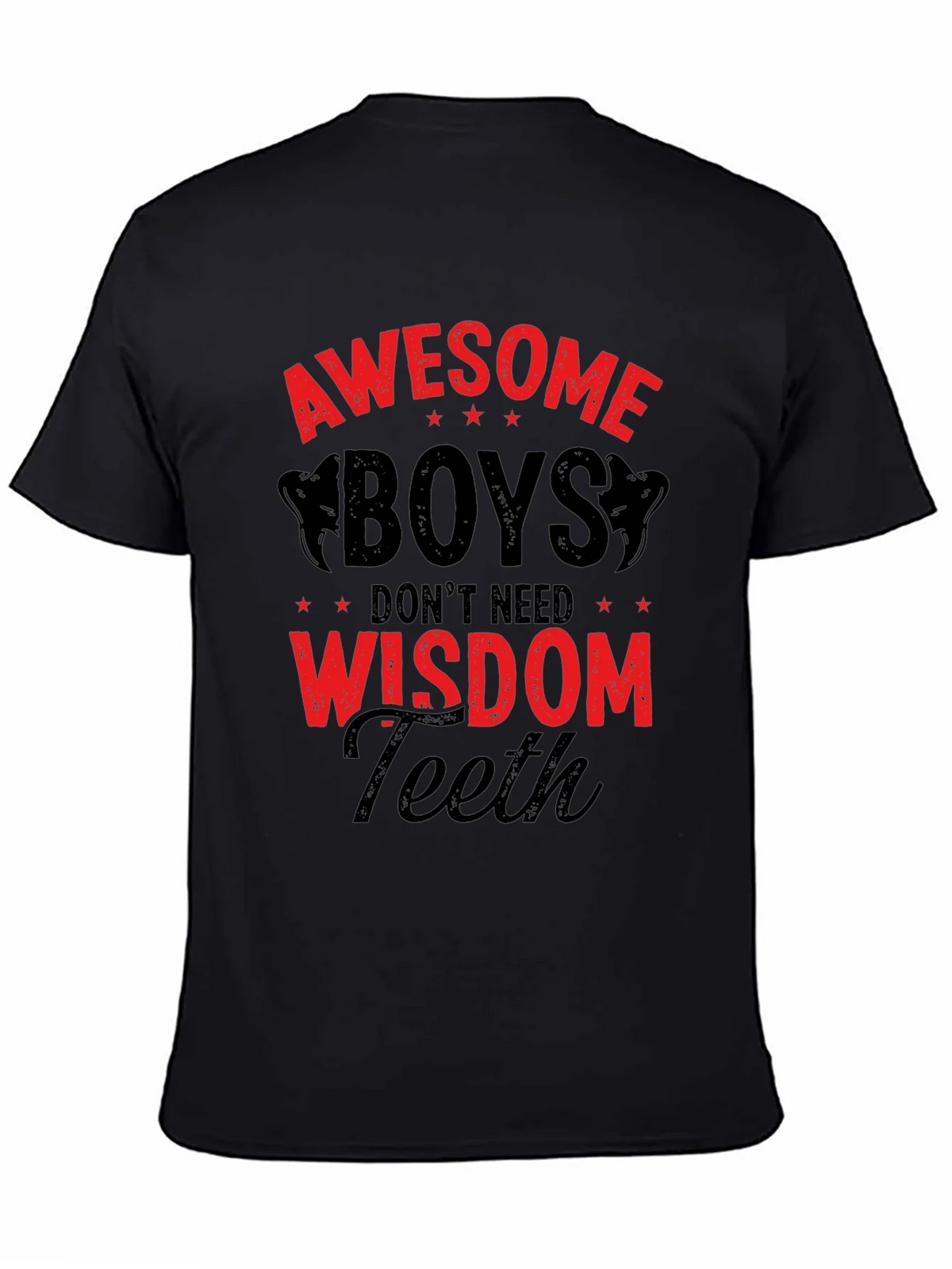 Awesome Boys Wisdom Teeth Graphic T-Shirt product image 4