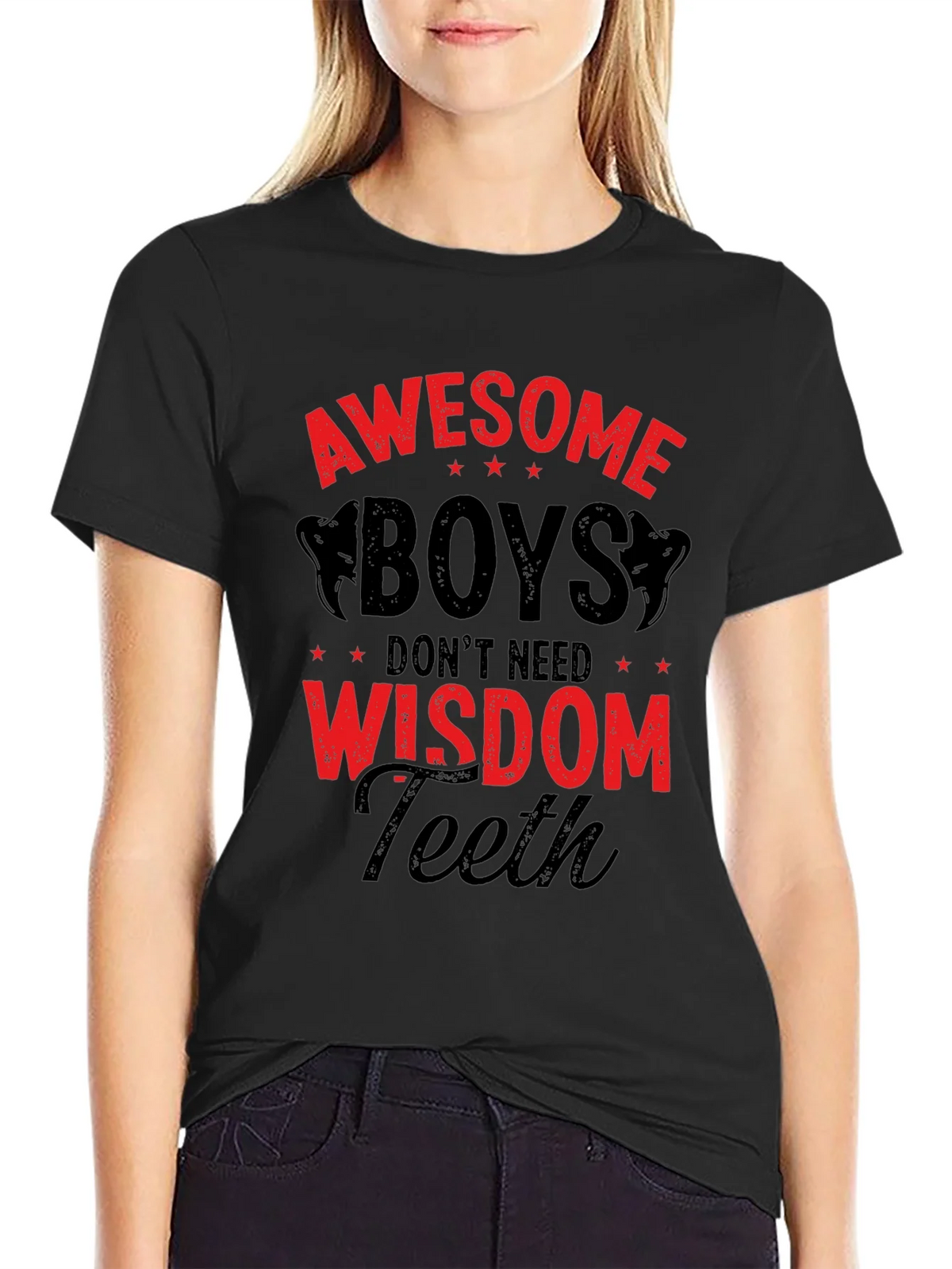 Awesome Boys Wisdom Teeth Graphic T-Shirt product image 2