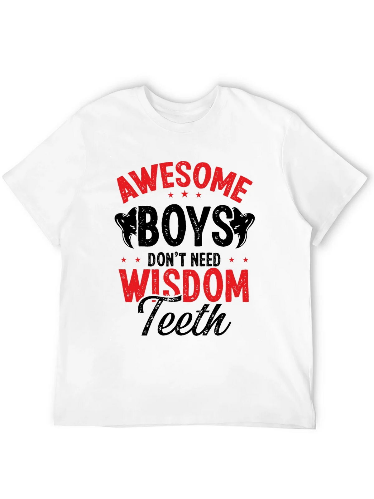 Awesome Boys Wisdom Teeth Graphic T-Shirt product image 11