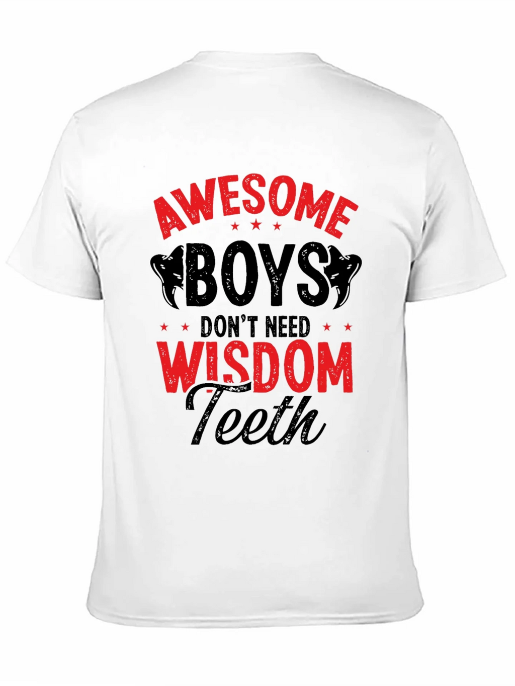 Awesome Boys Wisdom Teeth Graphic T-Shirt product image 10
