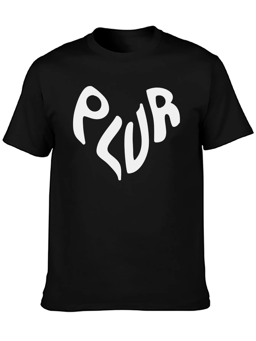Black PLUR Graphic Tee product image 3