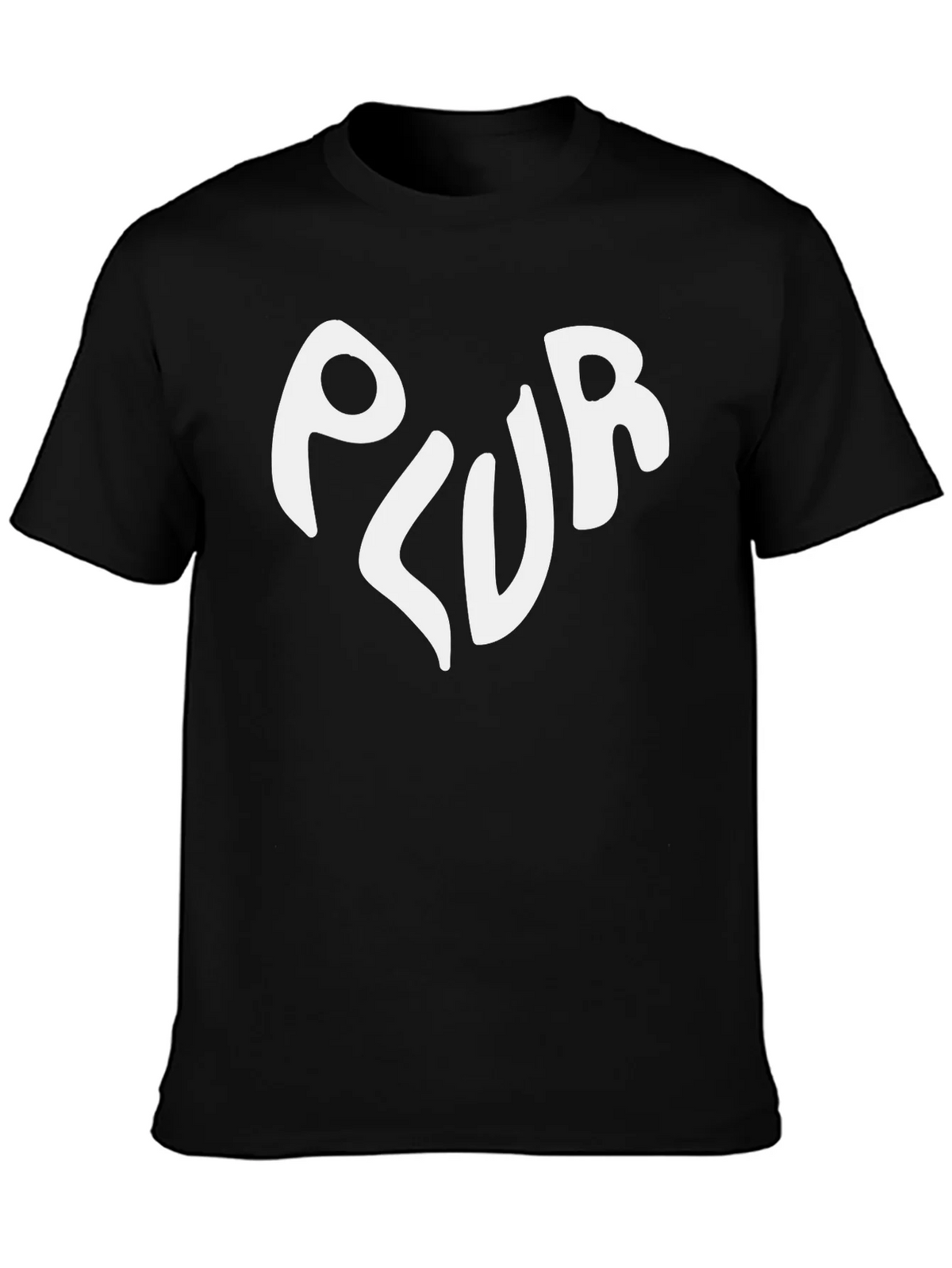 Black PLUR Graphic Tee product image 3