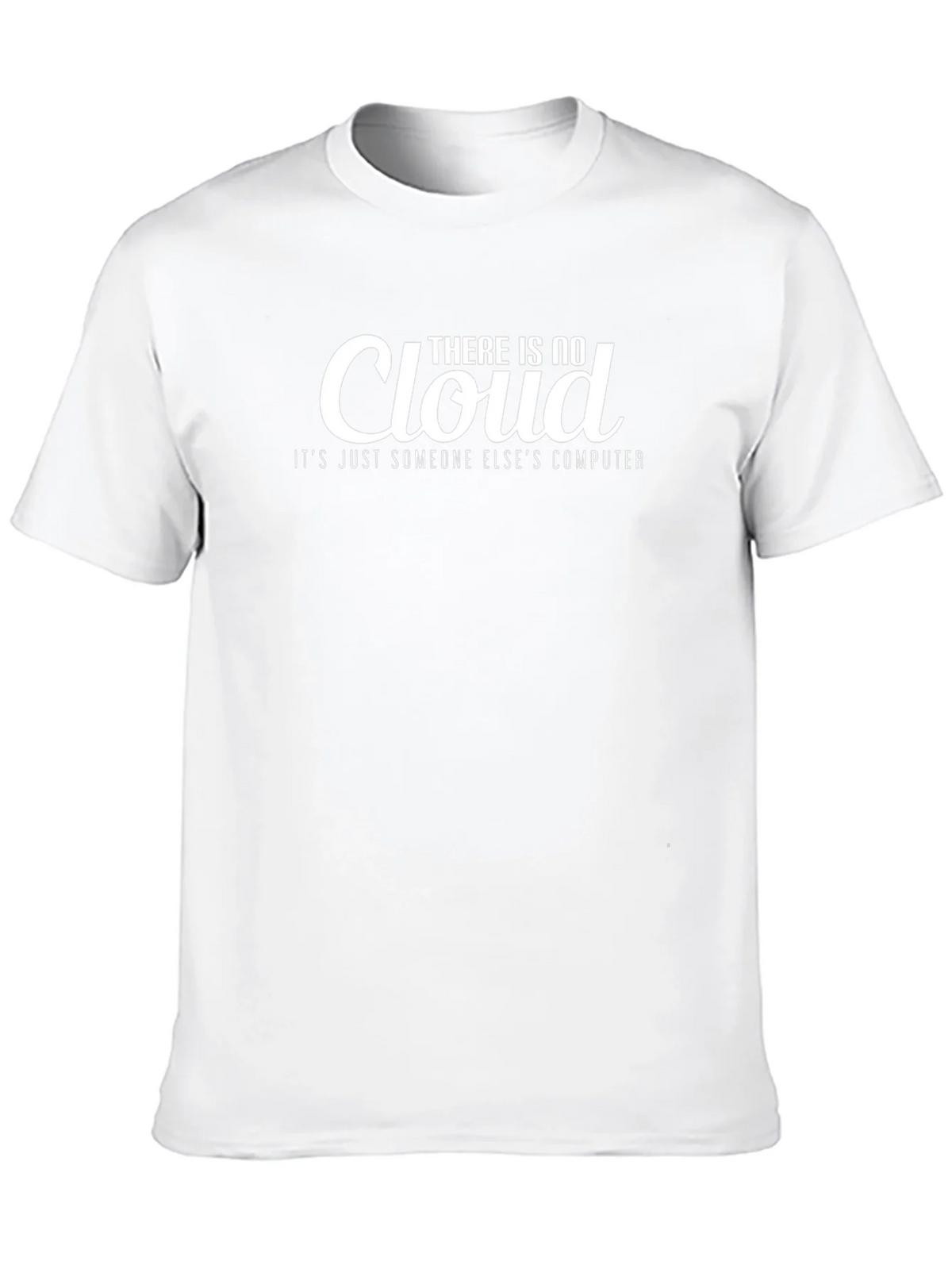 There is No Cloud T-Shirt - Funny IT Tech Geek Tee product image 2