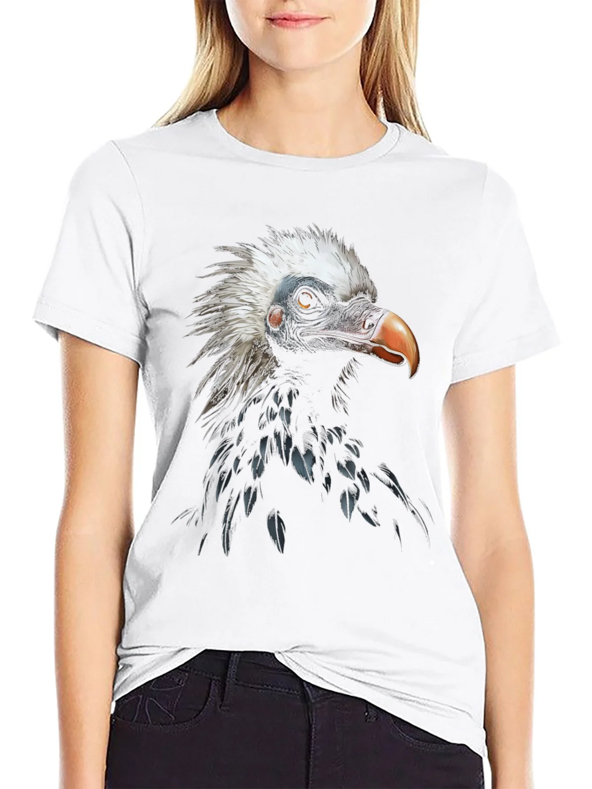 Vulture Graphic T-Shirt - Unique Animal Design product image 8