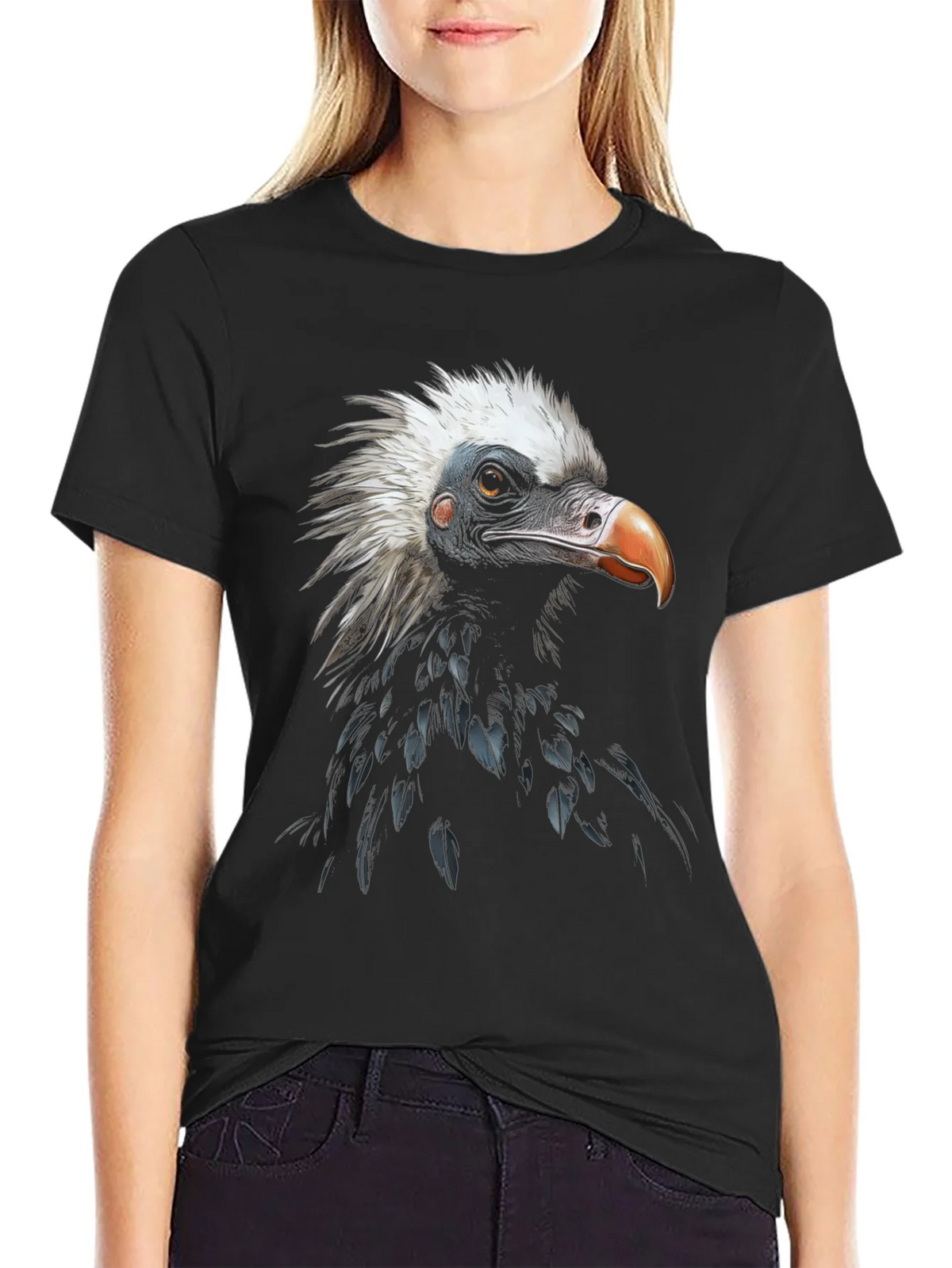 Vulture Graphic T-Shirt - Unique Animal Design product image 2