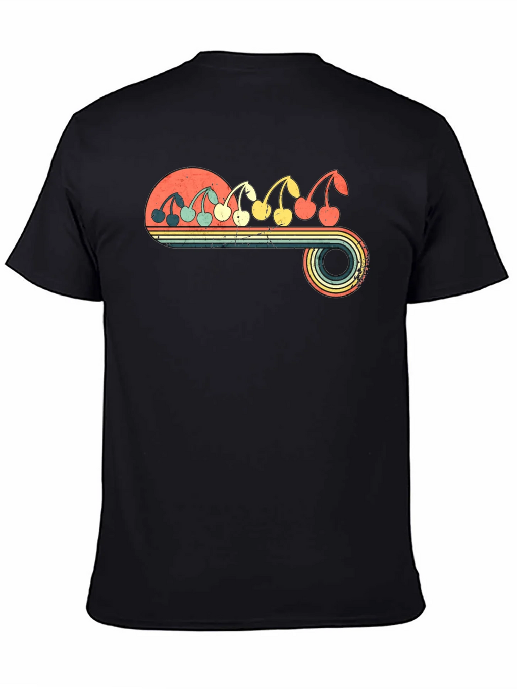 Retro Cherry Graphic T-Shirt product image 4