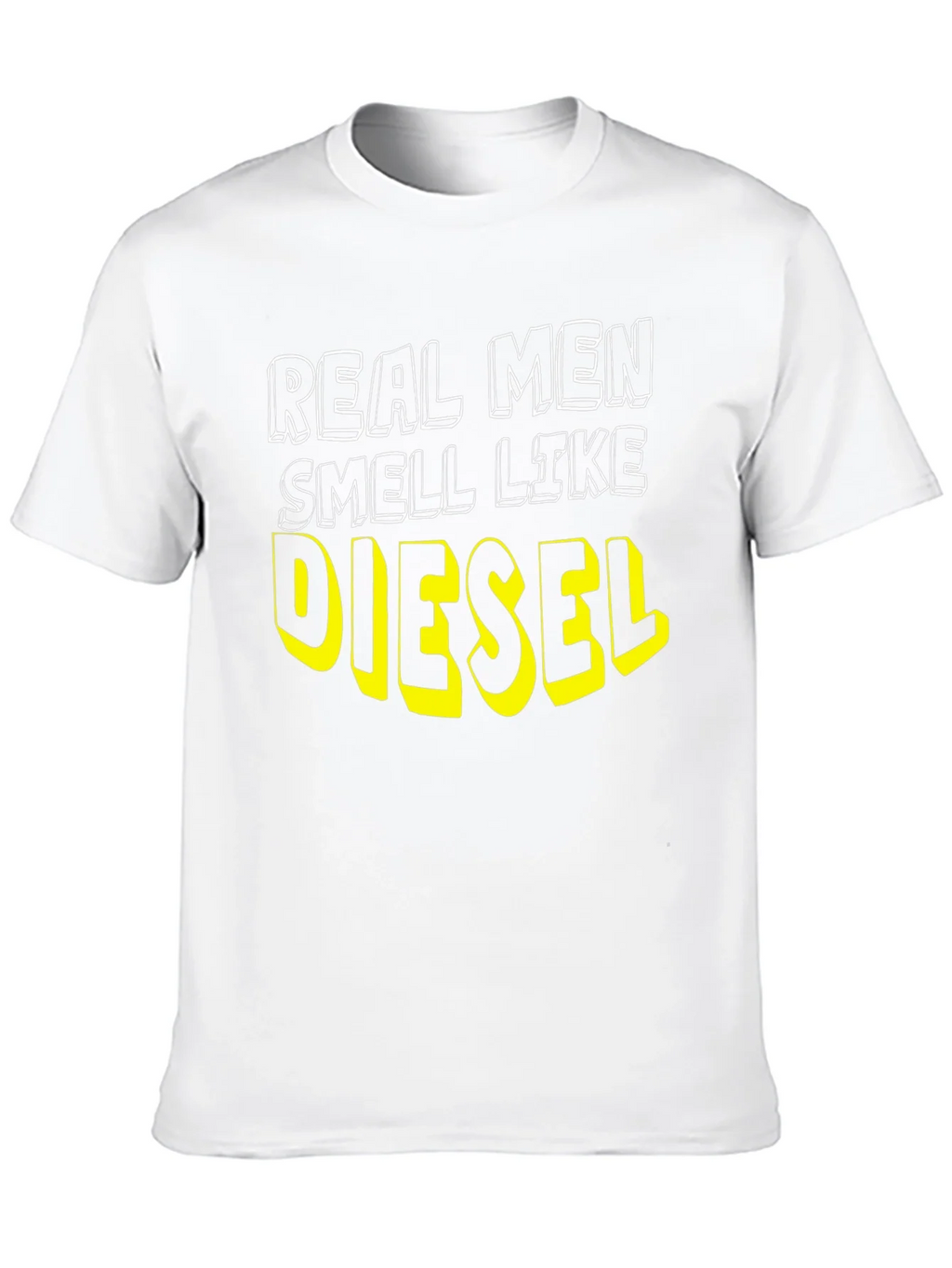 Real Men Smell Like Diesel Black T-Shirt product image 9
