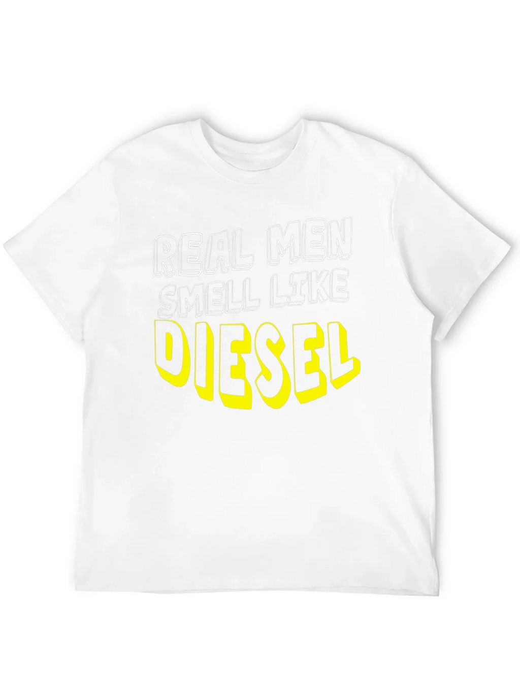 Real Men Smell Like Diesel Black T-Shirt product image 10