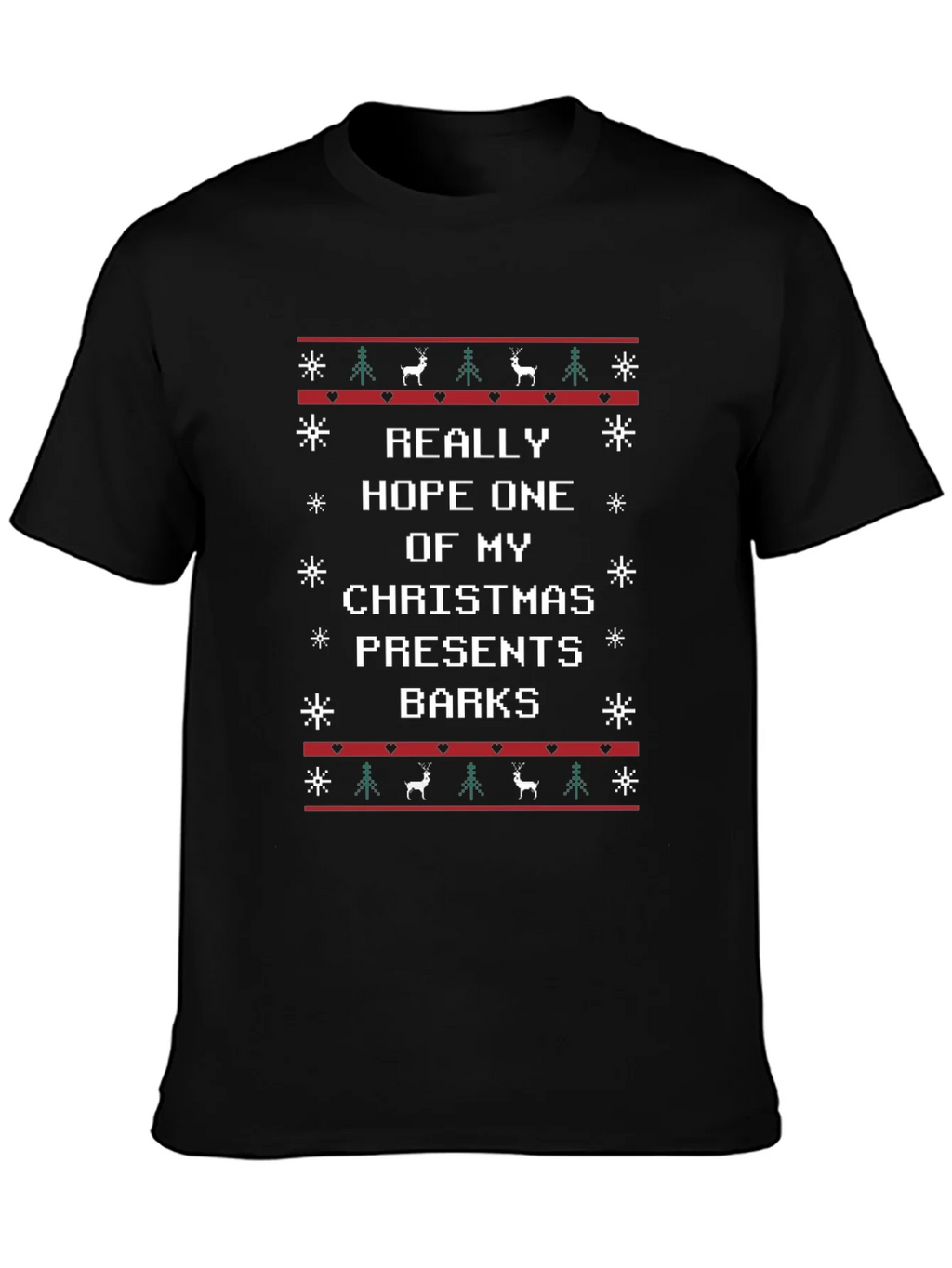 Funny Christmas Present Bar T-Shirt product image 3