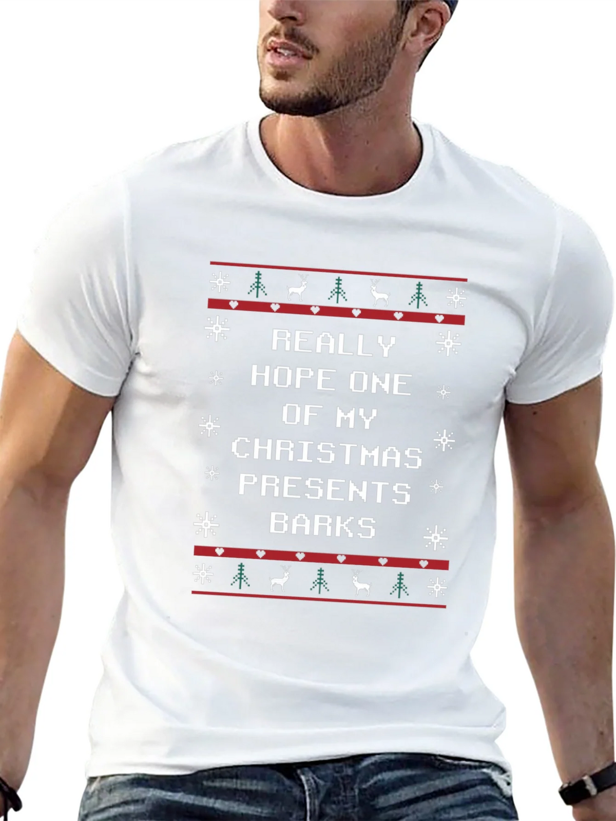 Funny Christmas Present Bar T-Shirt product image 12