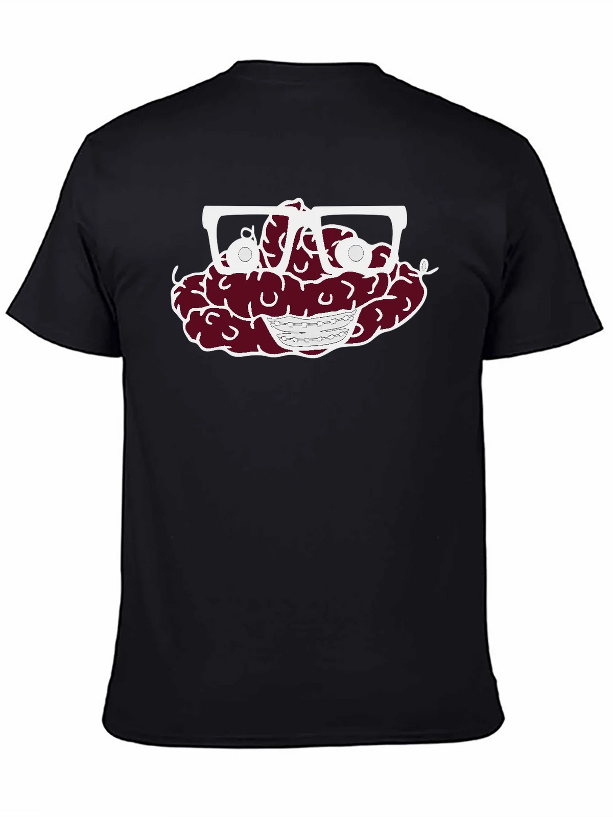 Brain with Glasses Graphic Tee - Unisex T-Shirt product image 4