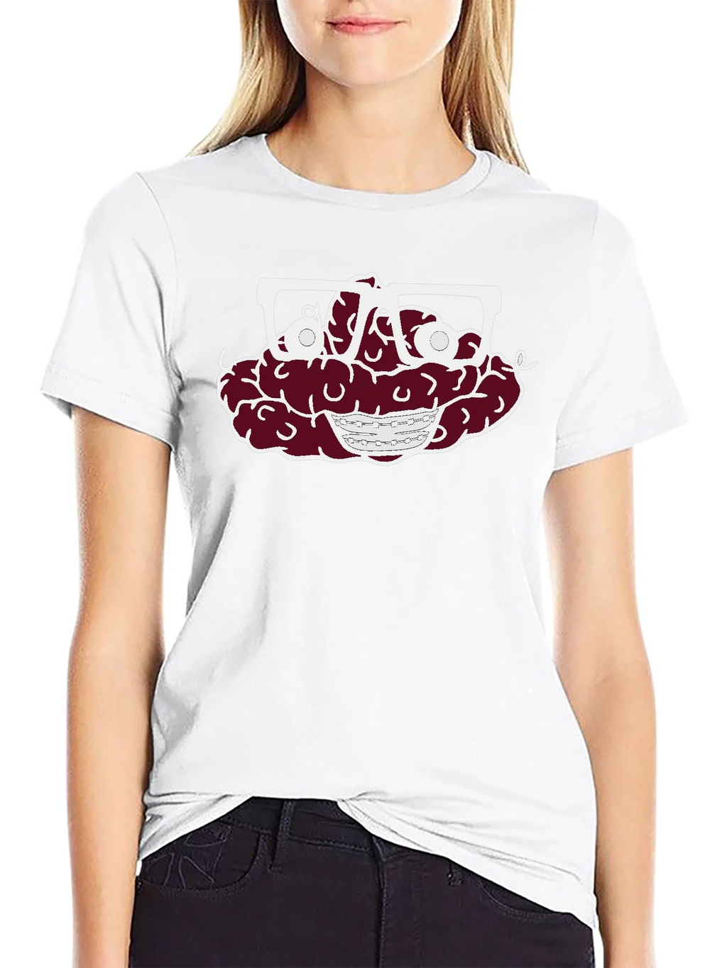 Brain with Glasses Graphic Tee - Unisex T-Shirt product image 8