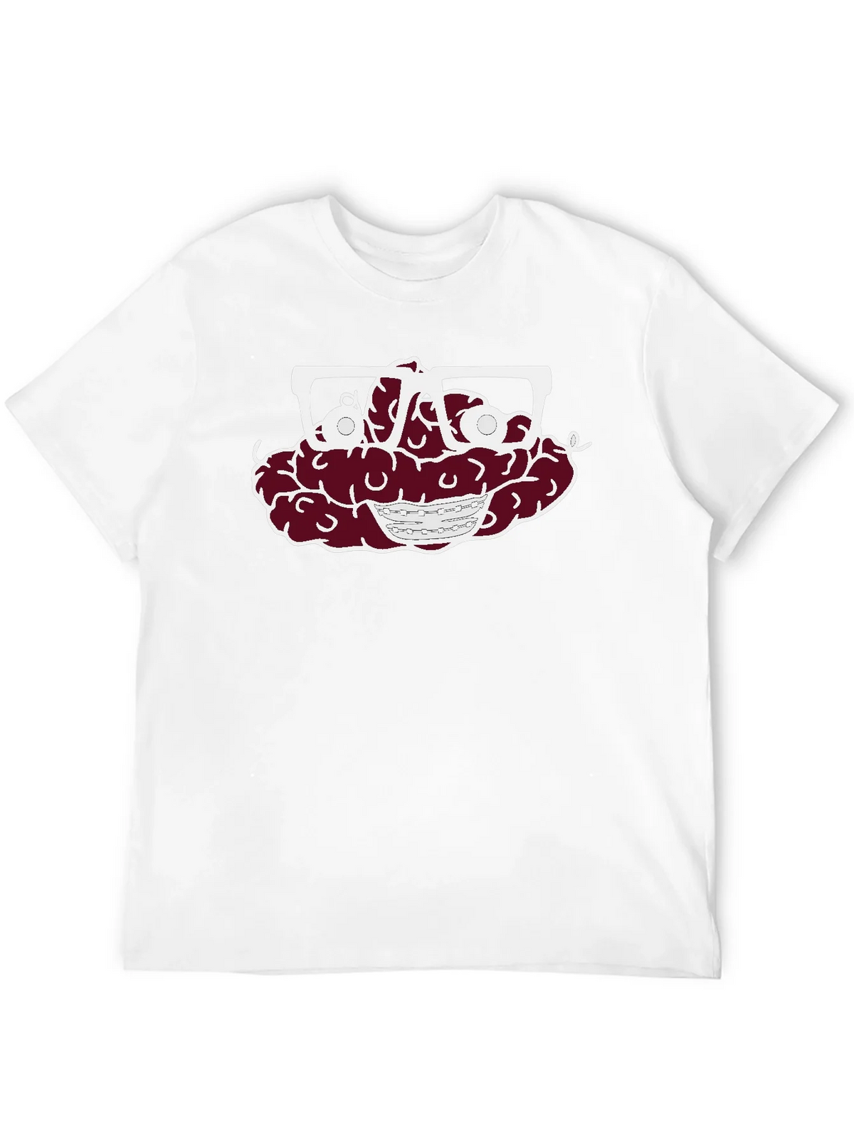 Brain with Glasses Graphic Tee - Unisex T-Shirt product image 11
