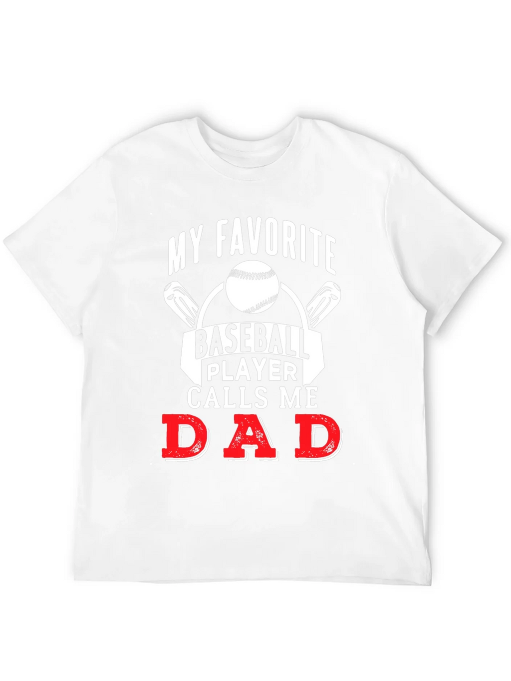 My Favorite Baseball Player Calls Me Dad T-Shirt product image 11