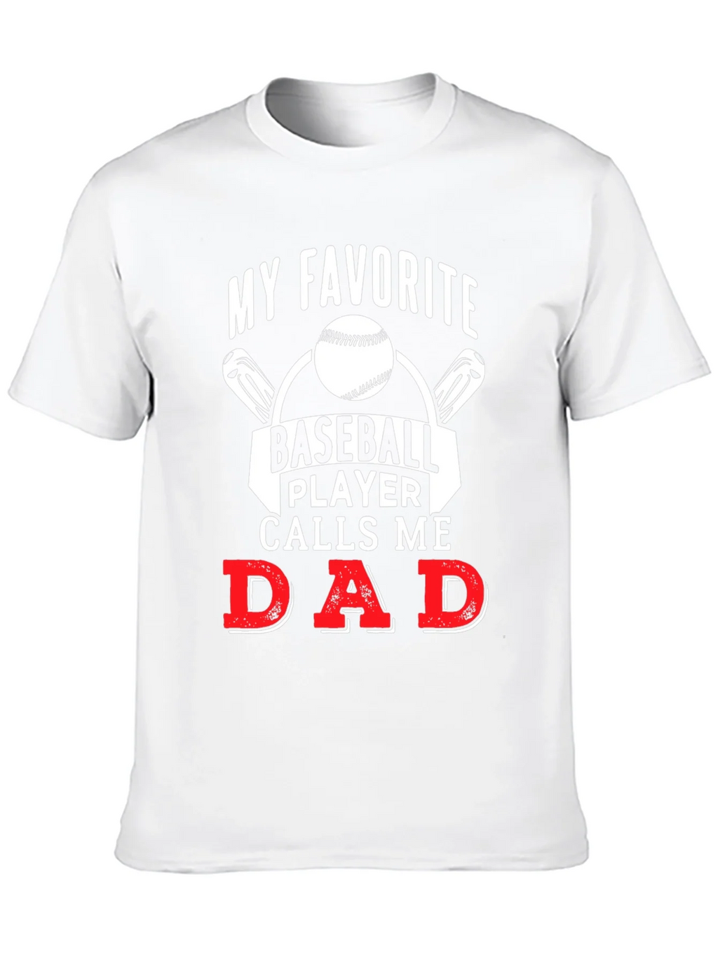 My Favorite Baseball Player Calls Me Dad T-Shirt product image 9