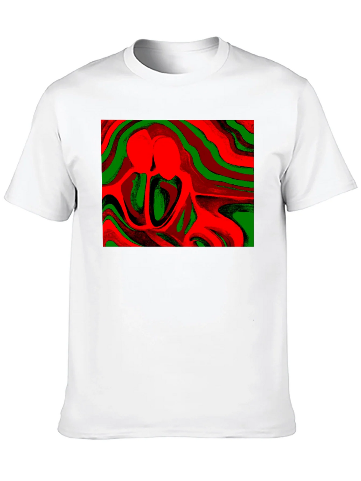 Abstract Lovers Graphic Tee - Stylish Comfort product image 9