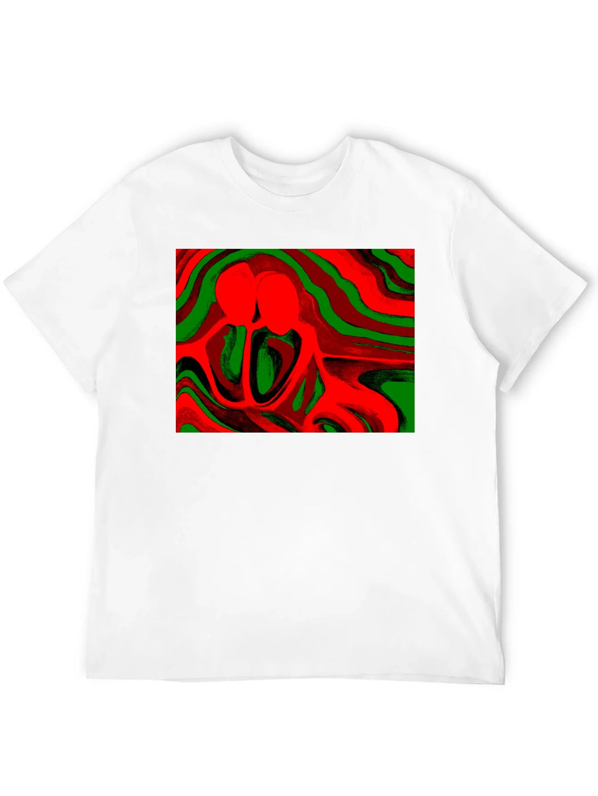 Abstract Lovers Graphic Tee - Stylish Comfort product image 11