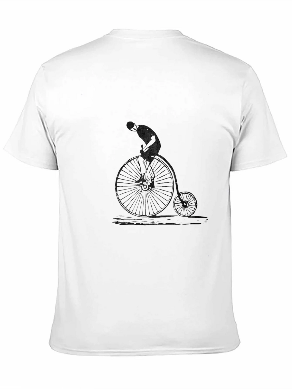 Vintage Bicycle Graphic Black T-Shirt product image 10