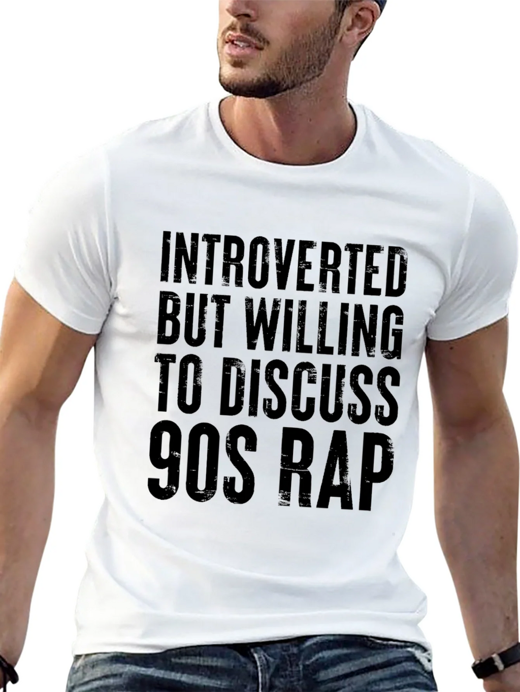 Introverted 90s Rap T-Shirt product image 12