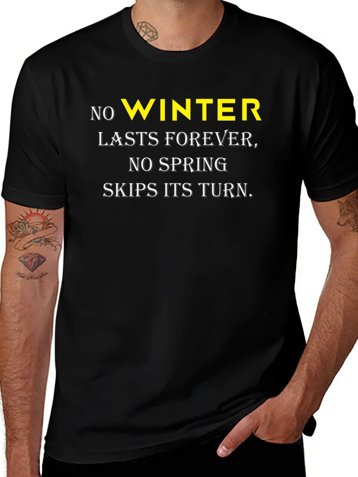 No Winter T-Shirt: Spring Always Returns product image 1
