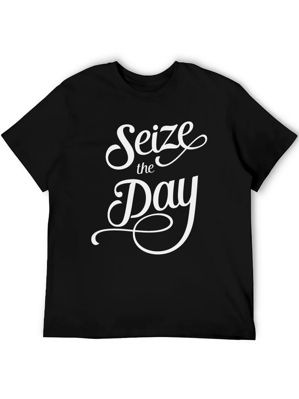 Seize the Day Black Graphic Tee product image 5