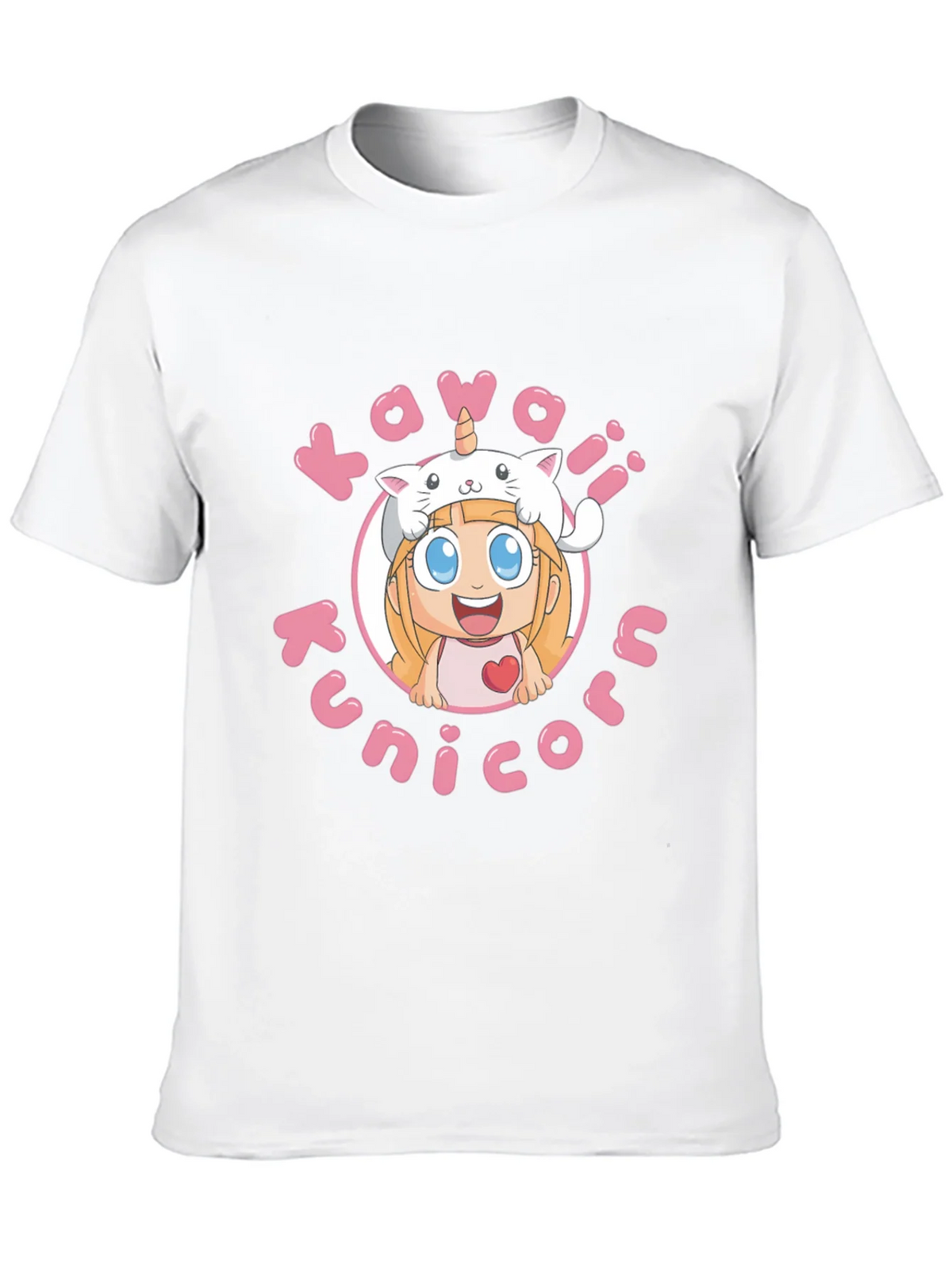 Kawaii Kunicorn T-Shirt: Cute Anime Style product image 6