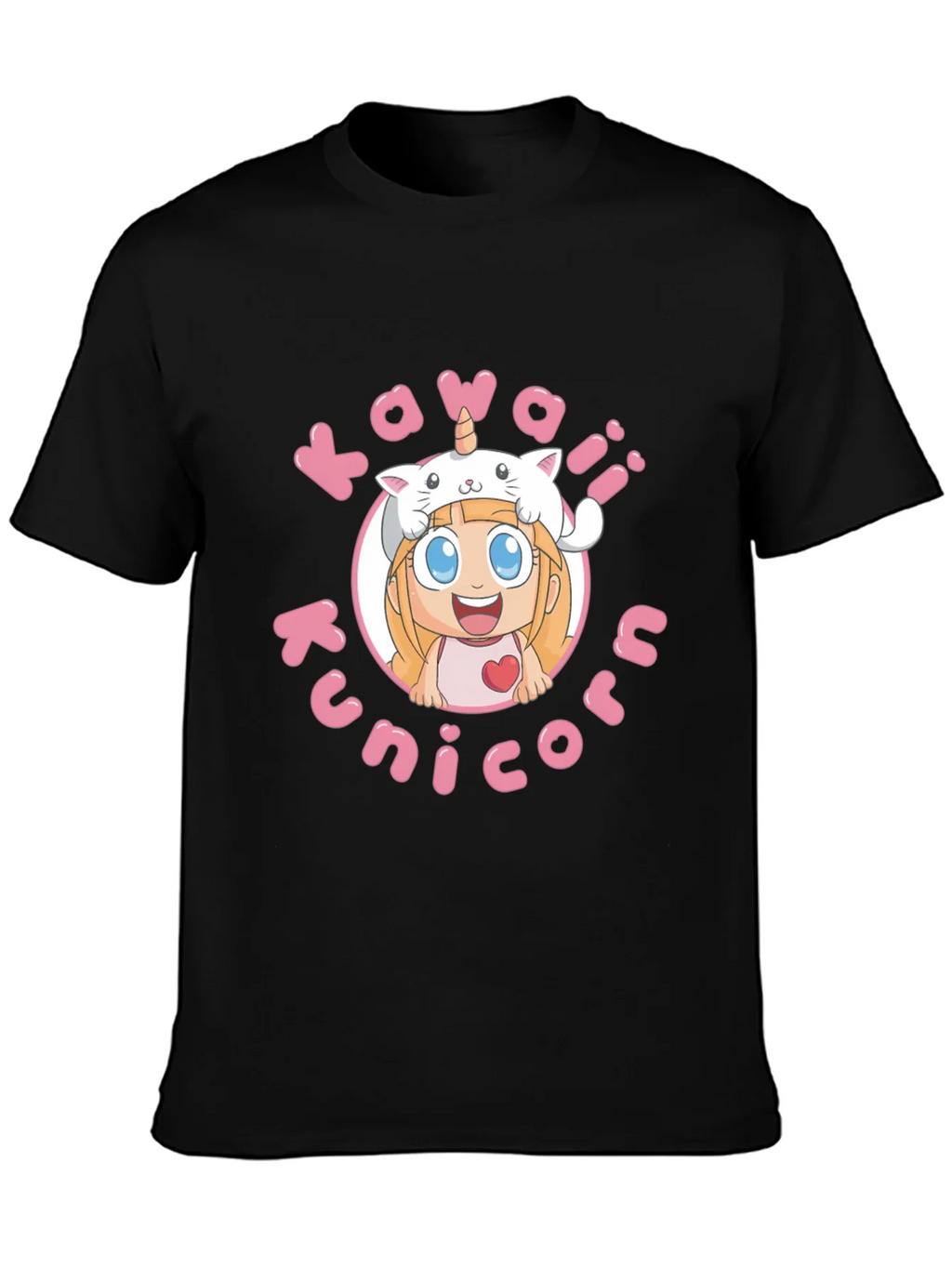 Kawaii Kunicorn T-Shirt: Cute Anime Style product image 2