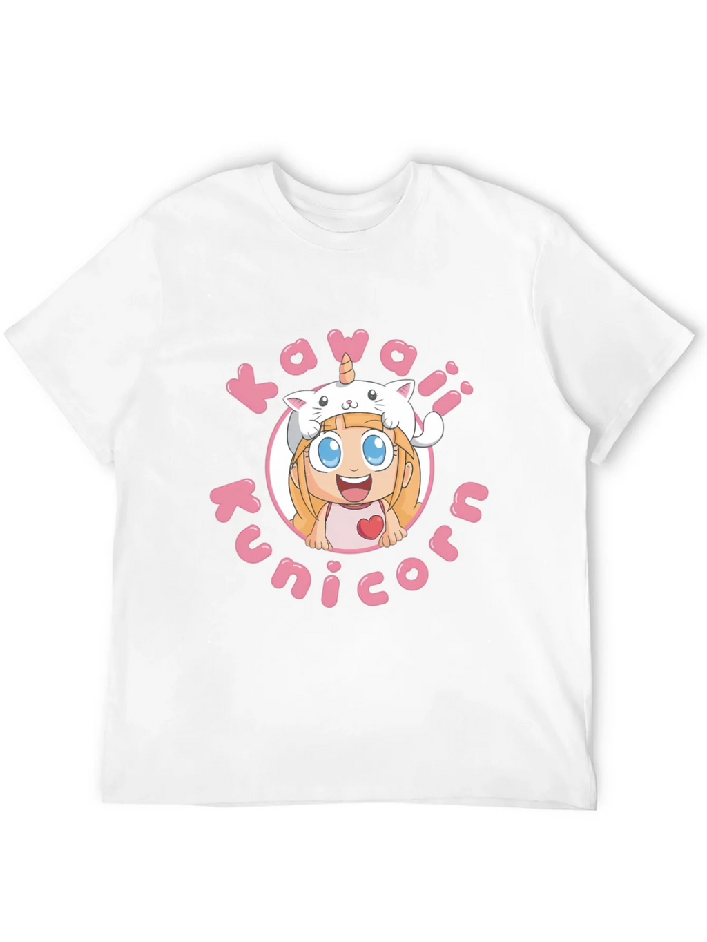 Kawaii Kunicorn T-Shirt: Cute Anime Style product image 8