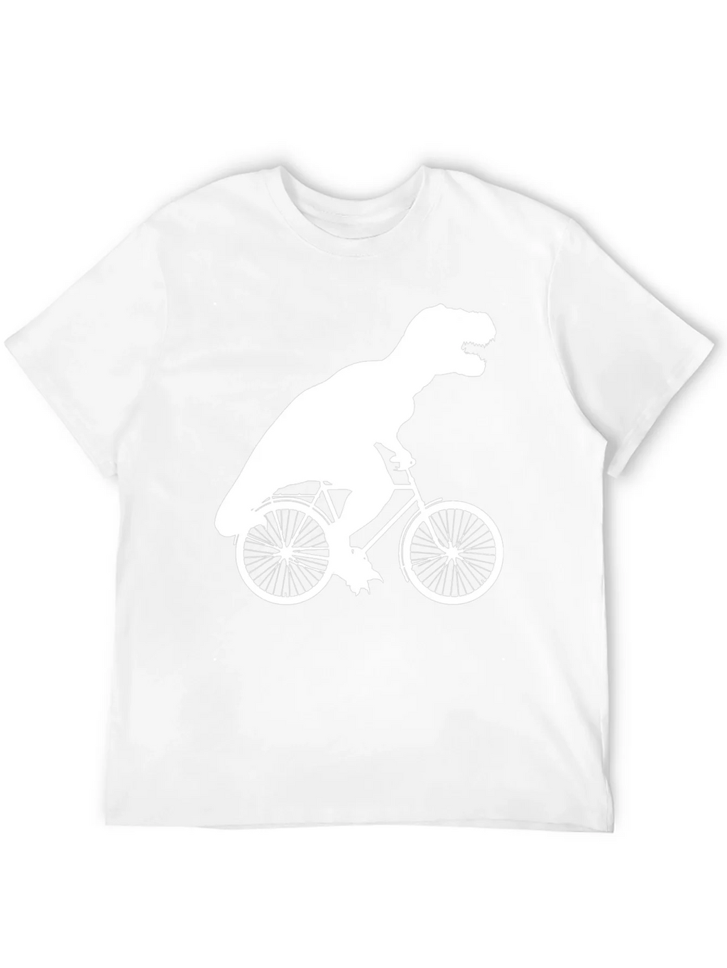 T-Rex Riding Bike Graphic Tee - Black product image 11