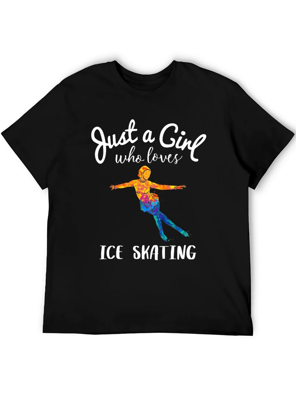 Ice Skating Girl T-Shirt - Figure Skater Gift product image 5