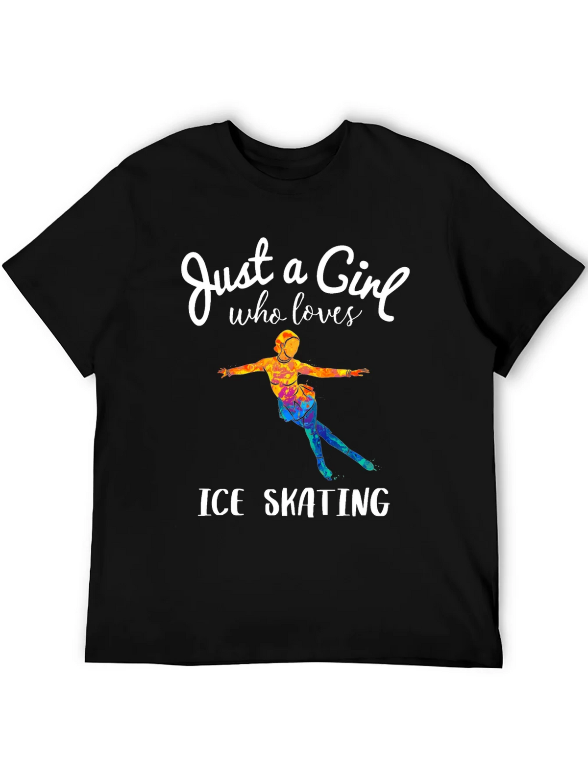 Ice Skating Girl T-Shirt - Figure Skater Gift product image 5
