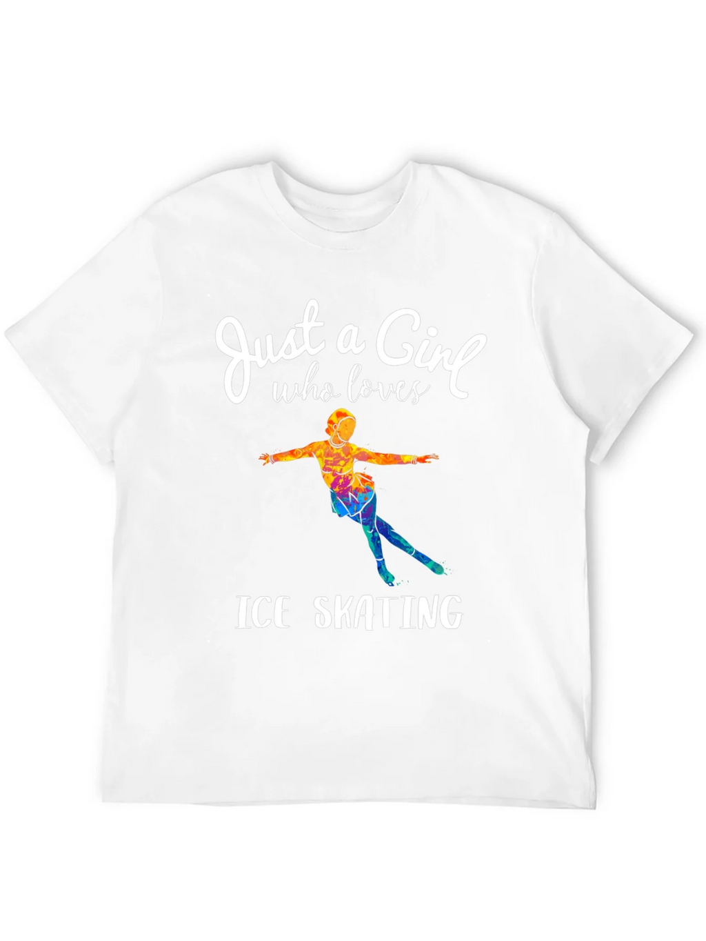 Ice Skating Girl T-Shirt - Figure Skater Gift product image 11