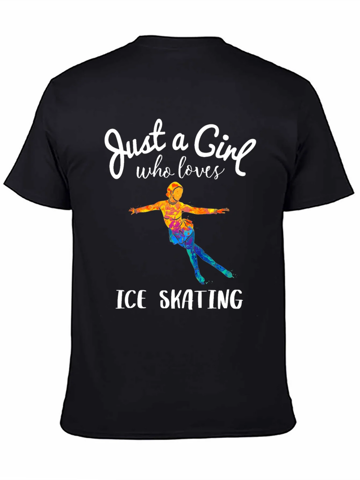 Ice Skating Girl T-Shirt - Figure Skater Gift product image 4