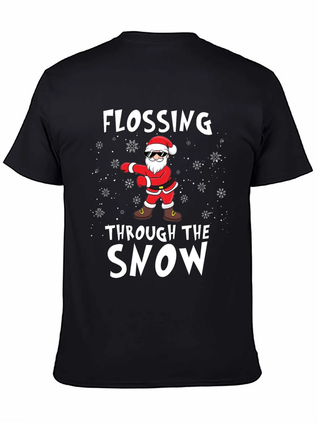 Flossing Santa T-Shirt - Holiday Fun product image 4