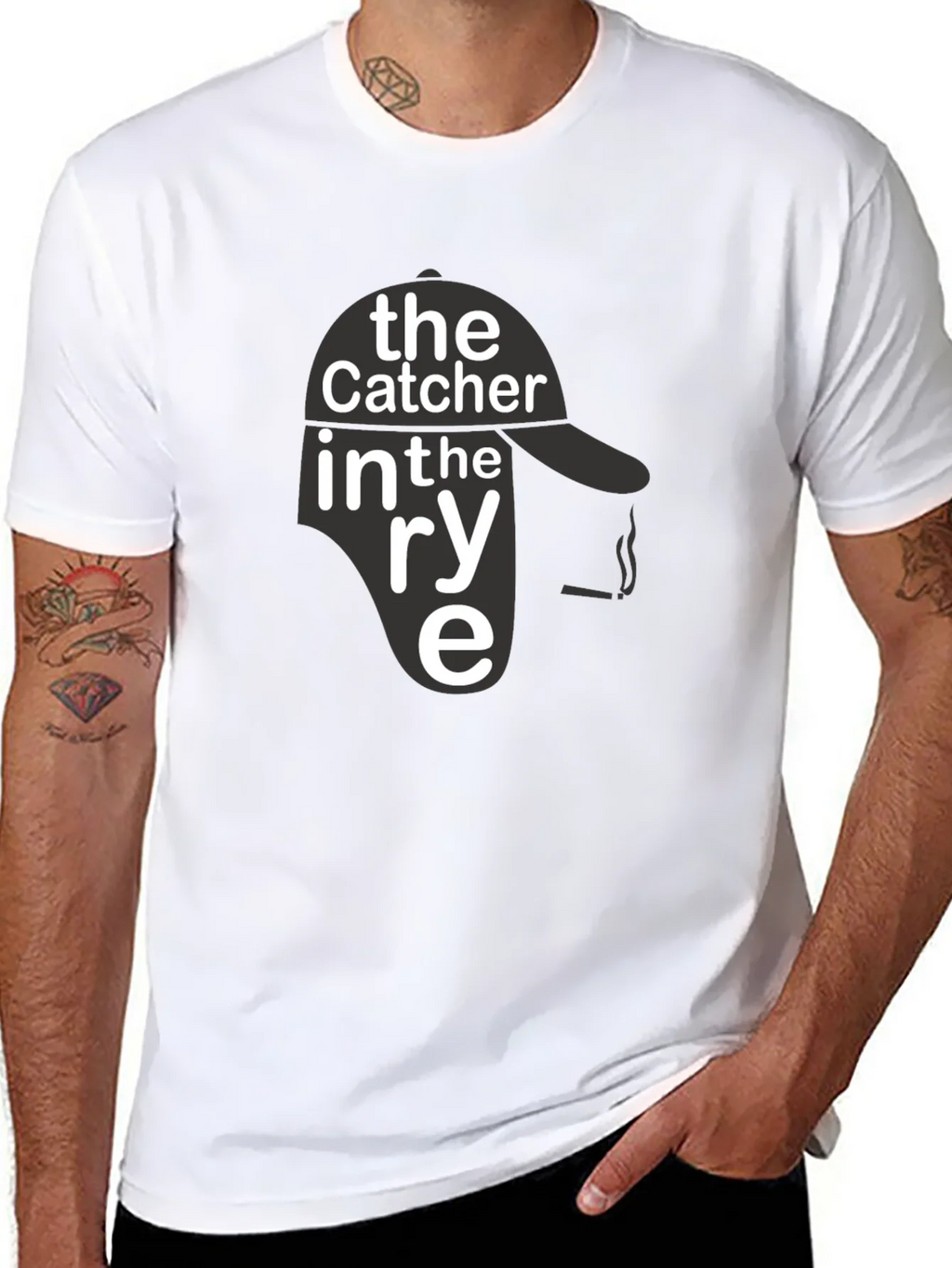 The Catcher in Rye Graphic Tee - Classic Novel Inspired product image 7