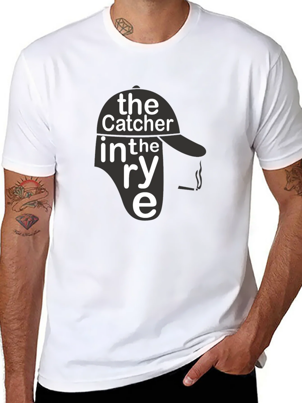 The Catcher in Rye Graphic Tee - Classic Novel Inspired product image 7