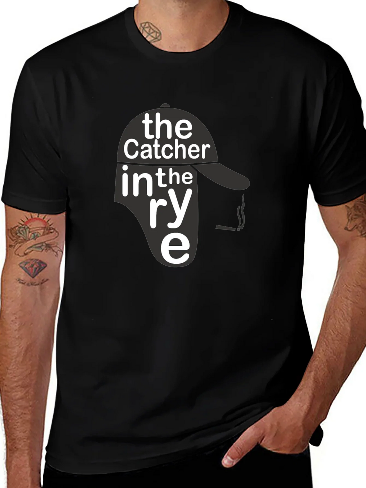 The Catcher in Rye Graphic Tee - Classic Novel Inspired product image 1