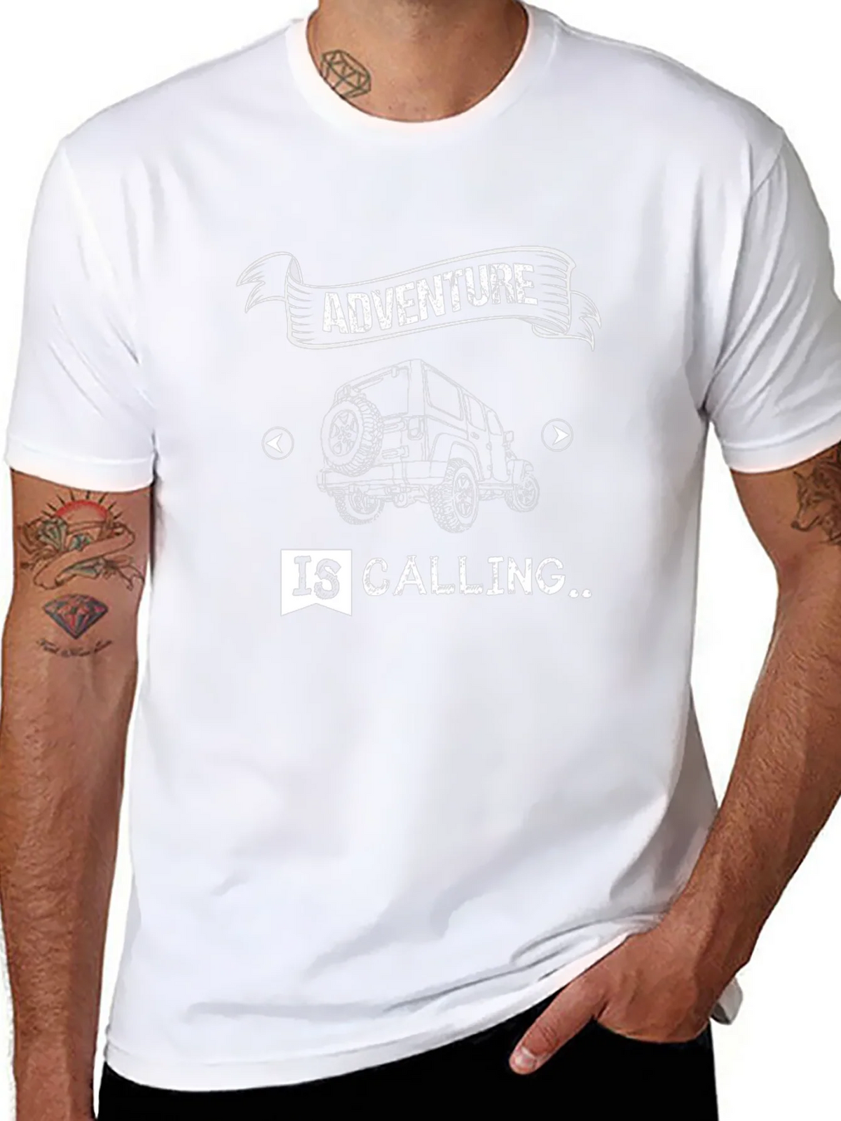 Adventure is Calling Graphic T-Shirt product image 7