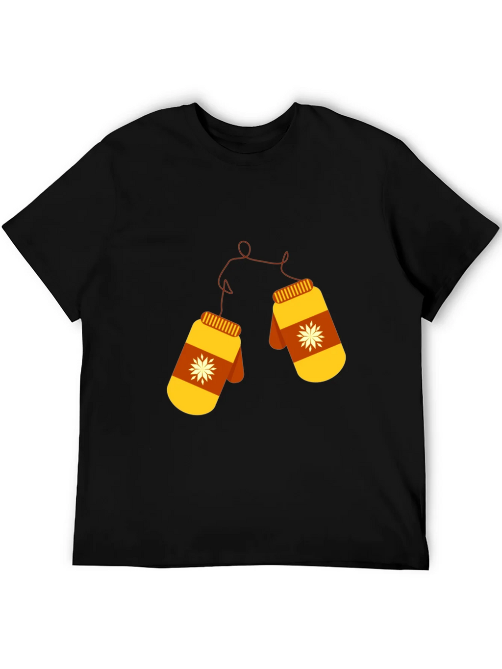 Winter Mittens Graphic Tee - Cozy Style product image 5