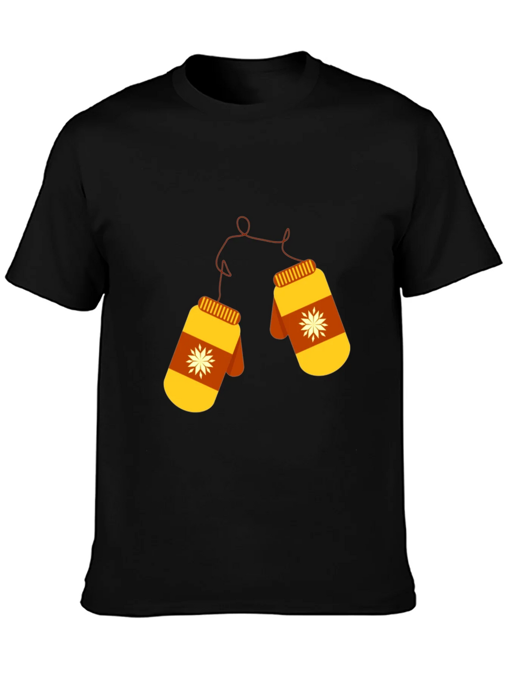 Winter Mittens Graphic Tee - Cozy Style product image 3