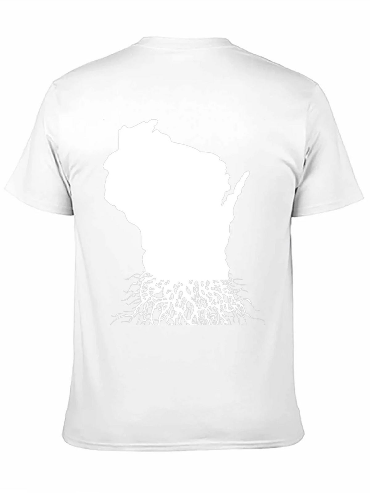 Wisconsin Roots Black T-Shirt - State Pride Tee product image 10
