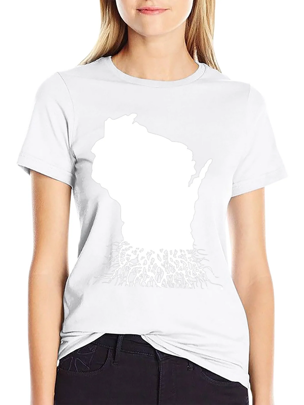 Wisconsin Roots Black T-Shirt - State Pride Tee product image 8